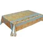 Thick table cloths rolls waterproof table protector brushed pvc table mat