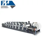 China manufacturer 4 colour flexo label carton printing machine