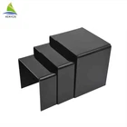 Wholesale 3 Pieces Set Clear Acrylic Shoe Display Riser