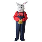 Customized Adult Naughty Rabbit Plush Mascot Costume