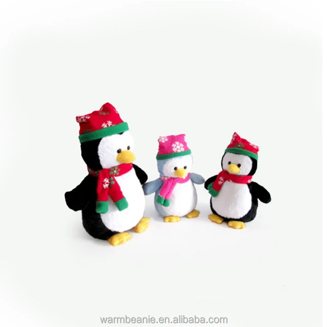 suntown soft cute stuffed plush christmas decorative penguin toy