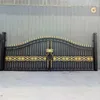 Home decoration cast iron main gate for sale