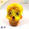 resin Sugar Skull Halloween LED skull light up skull