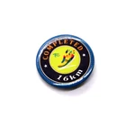 Hot sell custom unique cute plastic reusable magnetic name pin badges