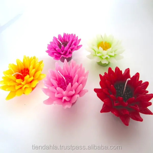 gazania flower floating candle(gift candle)