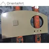 China factory price for veneer quartz countertops prefab countertop with under mount sink precut kitchen