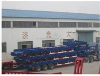 Low Bed Truck Semi Trailer Lowbed
