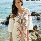 2019 OEM custom beach cover up chiffon kaftan woman beachwear