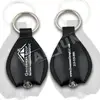 Promotional leather LED key chain in competitive prices