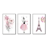Fashion items Bedroom Canvas Painting portrait and flower Home Decoration Modern Prints Creative Wall Art Picture