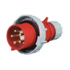 qixing new design IP67 3P+N+E plug and socket connector 16amp IP67