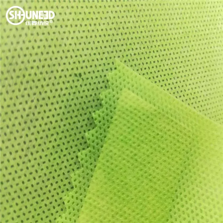 SMS High Quality Nonwoven Fabric Free Sample Biodegradable PP Spunbond + Meltblown + Spunbond Non Woven Fabric Bags Shoes Cars