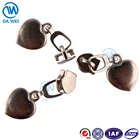 Dawei brand custom top quality design produce the metal slider and the fancy puller