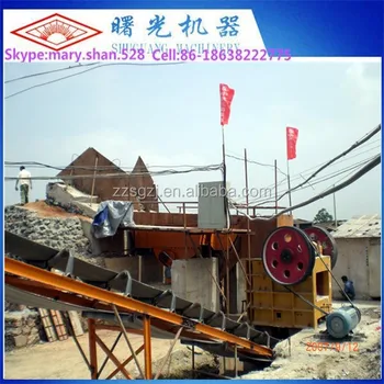 Low cost high capacity crushing production line for sale