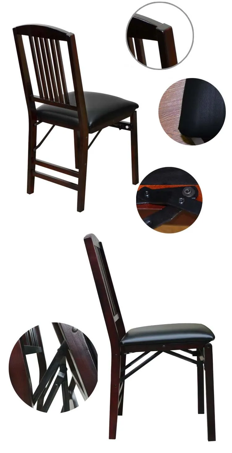 ホット販売機能パッド入りシート木製折りたたみ椅子仕入れ・メーカー・工場