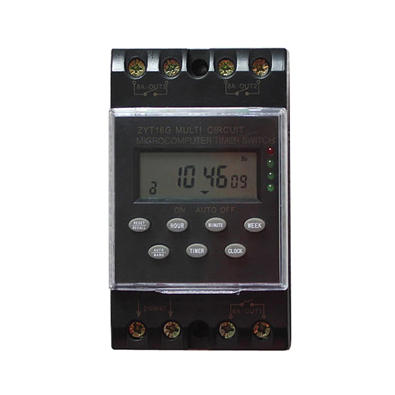 ZYT16G-3a Multi Channel Automatic Program/Programmable Timer Switch 220V UK 