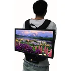 Advertising lcd billboard video human walking mobile digital billboard