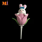 Stable Quality Cake Decoration Handmade Cute Easter Bunny Polymer Clay