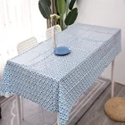 Table Cloth Peva Table Cloth Floral Coloring Plastic Peva Table Cloth