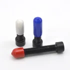 Plastic End Caps Plastic M6 Hexagon PVC Plastic Thread Bolt And Nut End Caps