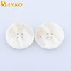 charm corn cob recyclable large white resin button shirt button 4 holes
