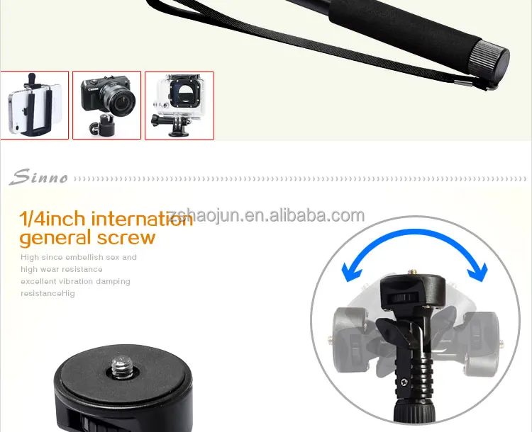 telescope pole New products legoo selfie stick for xiaomi red rice
