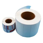 Security Clear Adhesive Custom Roll Label Sticker