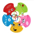 Fancy bib soft Silicone cute bibs for baby
