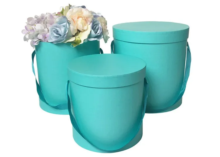 Luxury custom printing design cardboard round box flower boxes 3.jpg