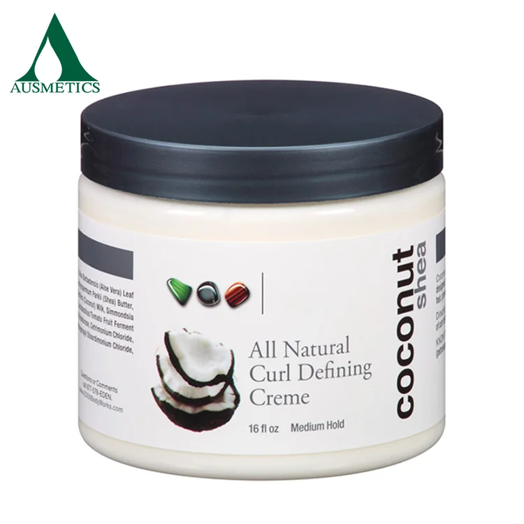 All natural curl defining cream medium hold hair care hair curl cream