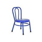 High quality morden cute design safe and simple metal children chair