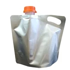 Food Grade Custom Stand Up Spout Pouch Aluminum foil bag 5L