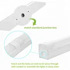 Fluorescent 1 4ft 38w LED Linear Strip Light Replace Double 80w Fluorescent Light Fixtures 4 Feet