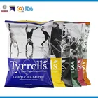 MOPP/VMCPP China Wholesale Tropical Fruit Cracker Packaging Bags / Back Side Sealed Chips Bags