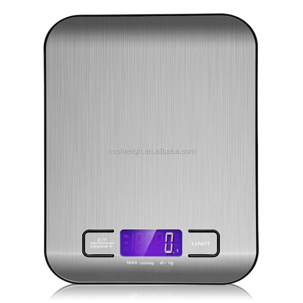 Slim Accuracy Food Scale Multifunction Kitchen Scale