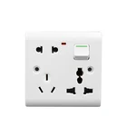 13A one switch with various uses plug multi function receptacle 6 pin multiple plug socket