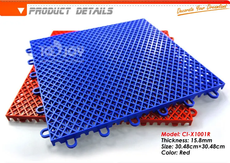 Modular Interlocking Plastic Floor Grid Surface Pp Tile Buy
