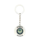 New design custom logo 3D keychain promotion key chain