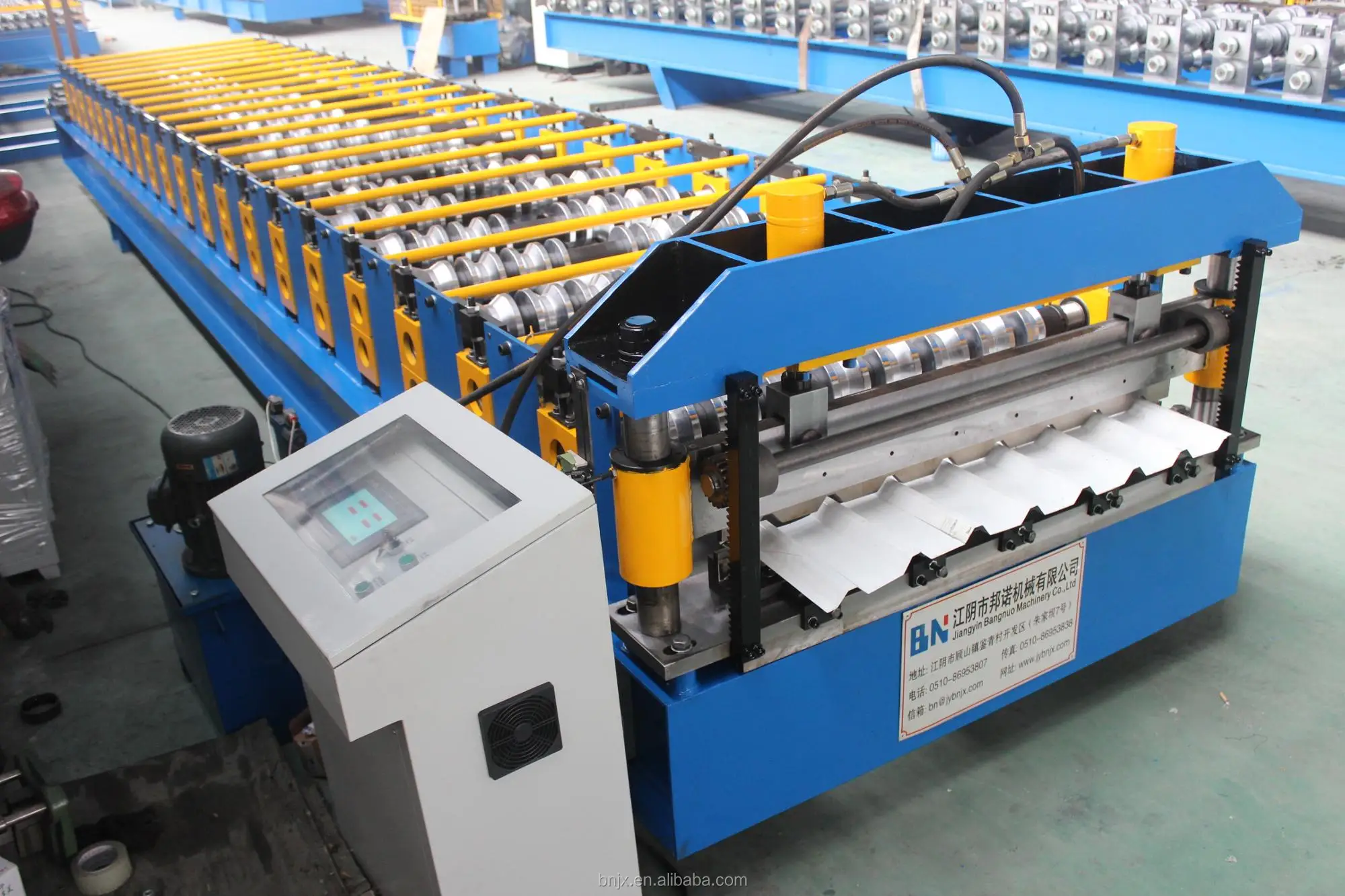 2021 hot sale russia market Roof tile ROLL FORMING MACHINE