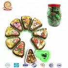 Children love halal surprise egg pull back toy with candy pizza chocolate