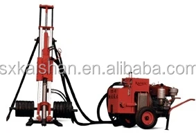 Air and Hydraulic Driven Down The Hole hammer Drill KQY90, View Air and Hydraulic drilling rig KQY90