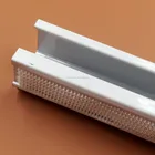 Stainless steel track for roman window blinds shade