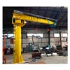 Heavy duty 15 tons electric hoist column mounted jib crane