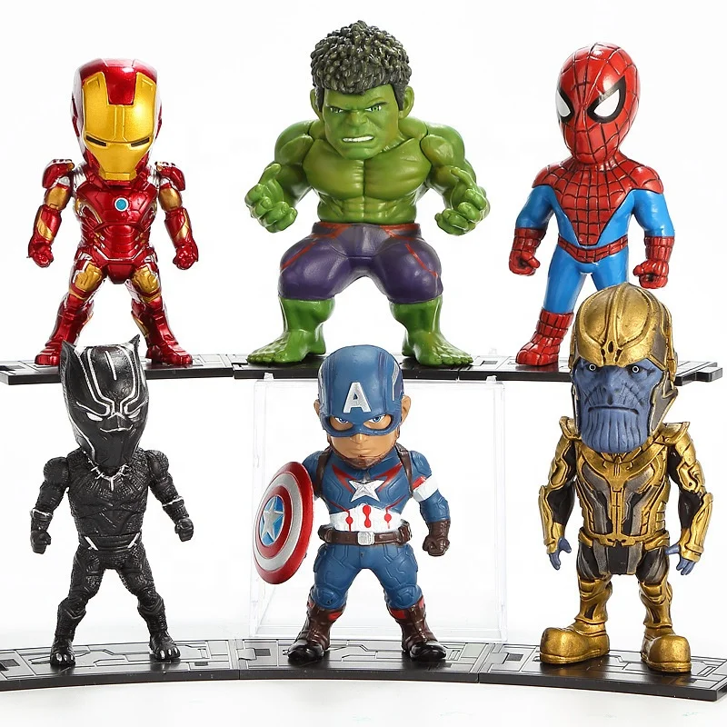 mini superhero figures