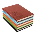Custom soft pu leather cover notebook diary book custom journal printing study planner