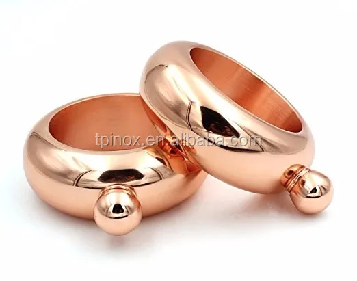 tpinox 8oz gold hip flask gift set: engraved well deserved.
