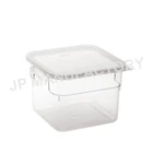 Multi purpose 12L Plastic Restaurant Kitchen Square Food Storage Box