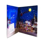 25*20*2cm Top quality LED Lighting Up paper Photo Frame for Christmas