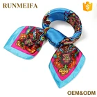 New Coming Trendy Style Antique Square Silk Scarfs On Sale