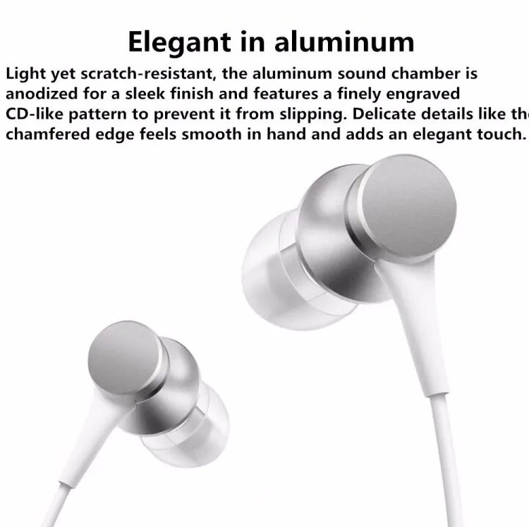 Original Mi Piston Earphones Stereo Basic Microphone In-ear Earphones for Phones Ipad MP3 3.5mm Colorful Universal Headset